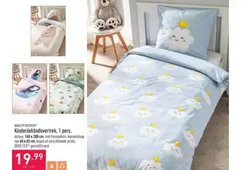 ALDI Quality Textiles Kinderdekbedovertrek aanbieding