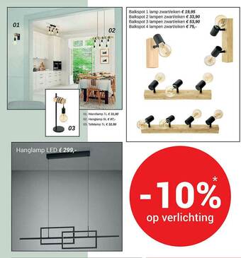 Meubelen Jonckheere Hanglamp Led aanbieding
