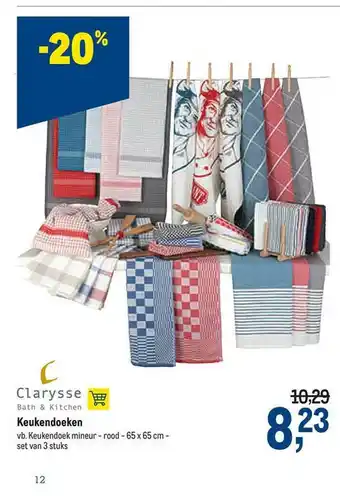 Keukendoeken Clarysse