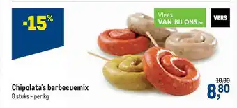 Makro Chipolata's Barbecuemix aanbieding