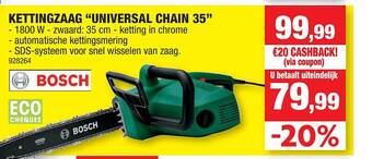 Hubo Kettingzaag universal chain 35 aanbieding