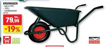 Hubo Kruiwagen aanbieding