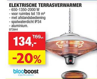 Elektrische terrasverwarmer