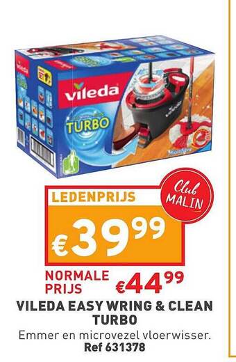Trafic Vileda easy wring & clean turbo aanbieding