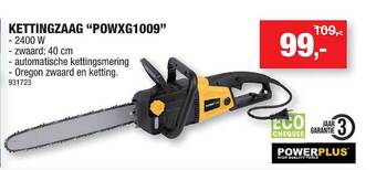 Hubo Kettingzaag aanbieding