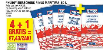 Hubo Hubo sierschors pinus maritima 50 l aanbieding