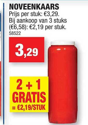 Noveenkaars