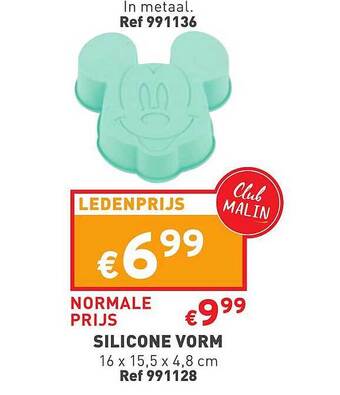 Silicone vorm