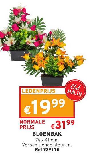 Trafic Bloembak aanbieding
