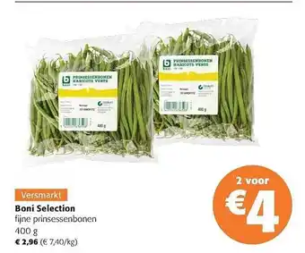 Colruyt Boni selection fijne prinsessenbonen aanbieding