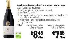 Colruyt Le champ des murailles un hameau perdu aanbieding