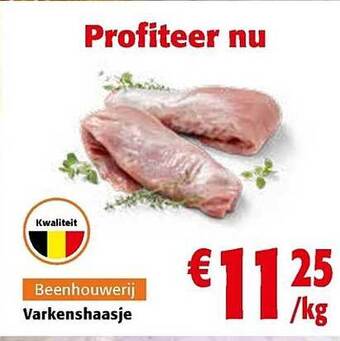 Colruyt Varkenshaasje aanbieding