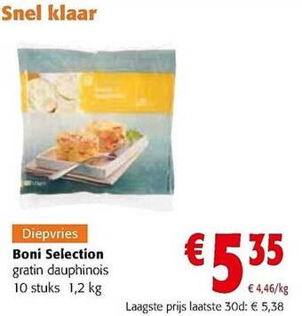 Colruyt Boni selection gratin dauphinois aanbieding
