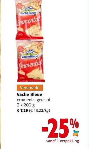Colruyt Vache bleue emmental geraspt aanbieding