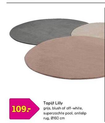 Leen Bakker Tapijt lilly aanbieding