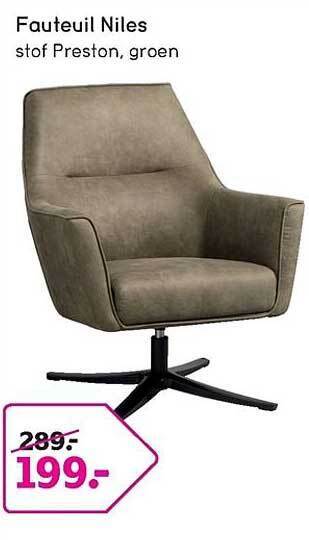 Leen Bakker Fauteuil niles aanbieding