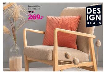 Leen Bakker Fauteuil mila aanbieding