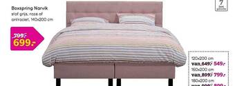 Boxspring narvik