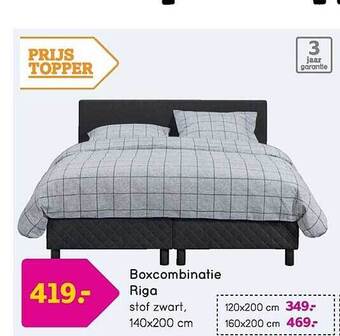 Leen Bakker Boxcombinatie riga aanbieding