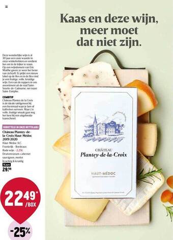 Delhaize Château planteydelacroix hautmédoc aanbieding