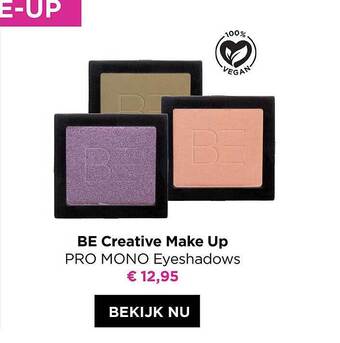 Be creative make up pro mono eyeshadows