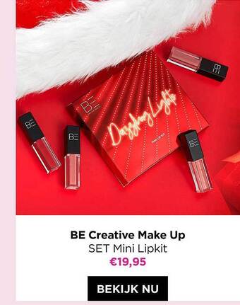 ICI PARIS XL Be creative make up set mini lipkit aanbieding