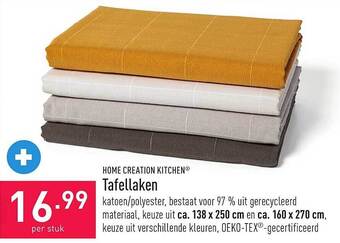 ALDI Tafellaken aanbieding
