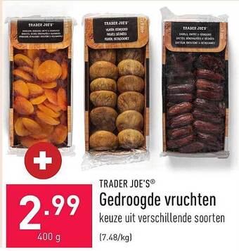 ALDI Gedroogde vruchten aanbieding