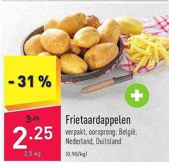 ALDI Frietaardappelen aanbieding