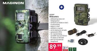 ALDI Maginon wildcamera aanbieding