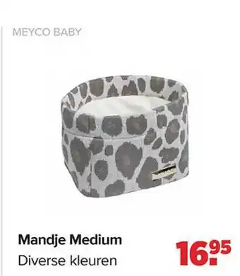 Mandje medium