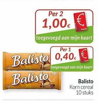 Intermarché Balisto Korn Cereal aanbieding