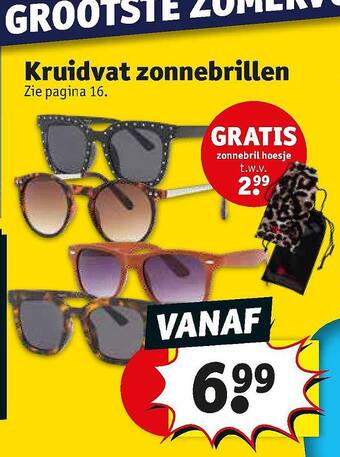 Kruidvat Zonnebrillen