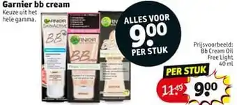 Kruidvat Bb cream oil free light aanbieding