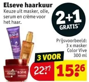 Kruidvat Masker color vive 300 ml aanbieding
