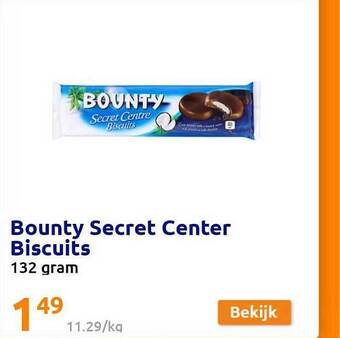 Action Bounty secret center biscuits aanbieding