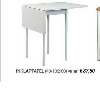 Inklaptafel