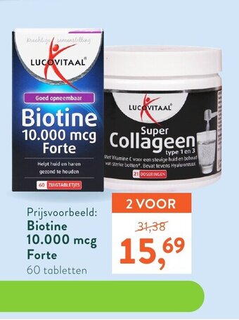 Holland & Barrett Biotine 10,000 mcg forte aanbieding