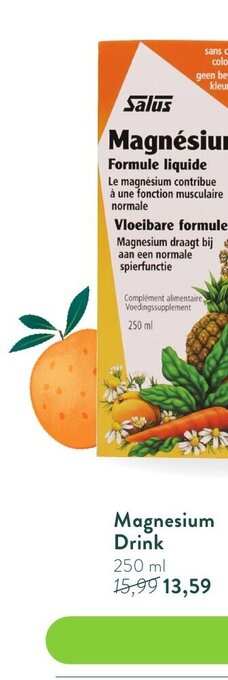 Holland & Barrett Magnesium drink 250 ml aanbieding