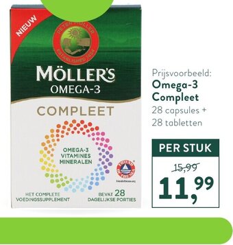 Holland & Barrett Omega 3 compleet aanbieding