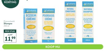Holland & Barrett Shampoo 250ml aanbieding