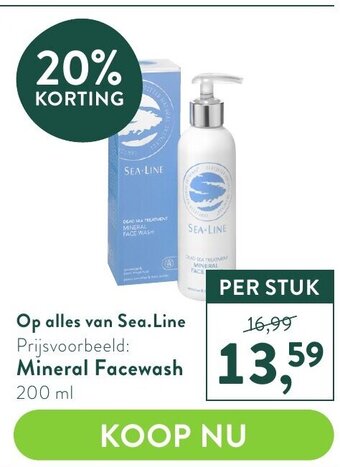 Sea line mineral facewash 200ml
