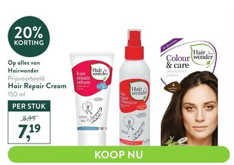 Hairwonder hair repair cream 150ml