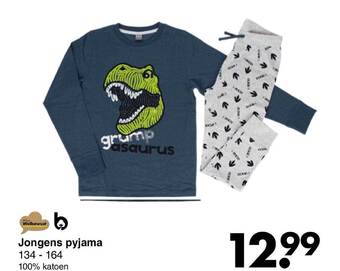 Wibra Jongens pyjama aanbieding