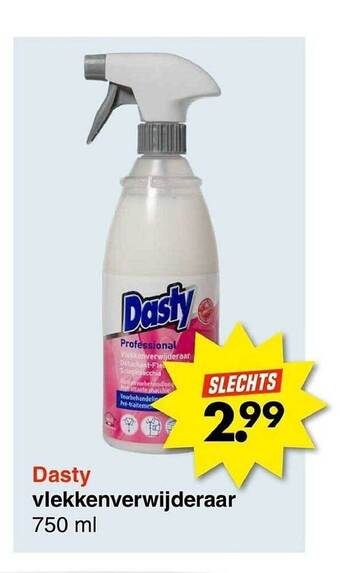 Wibra Dasty vlekkenverwijderaar aanbieding