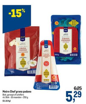 Metro Chef Grana Padano