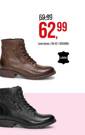 Leren boots