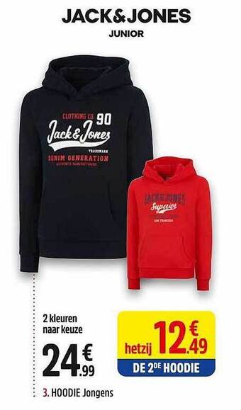 Intersport Hoodie jongens aanbieding