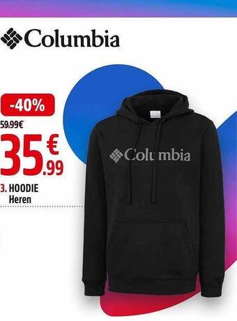 Intersport Hoodie heren aanbieding