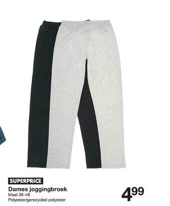 Zeeman Dames joggingbroek aanbieding